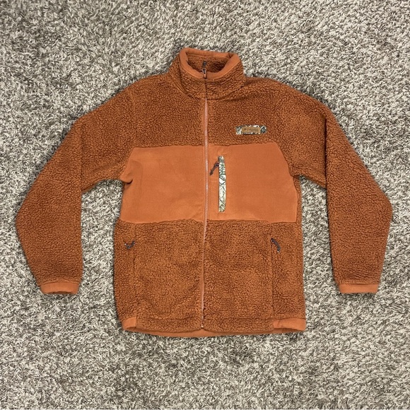 Columbia Men's Roughtail Faux Sherpa Full Zip Jacket Roughtail Sherpa Jacket - Picture 2 of 8